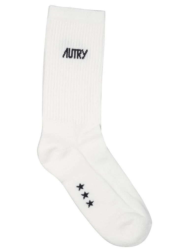 Autry COTTON WHITE SOCKS 1