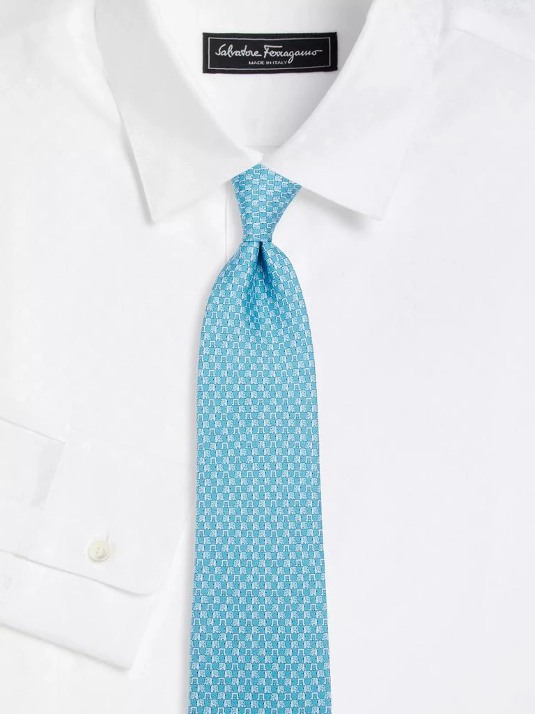 Salvatore Ferragamo Vito Elephant Silk Tie 2