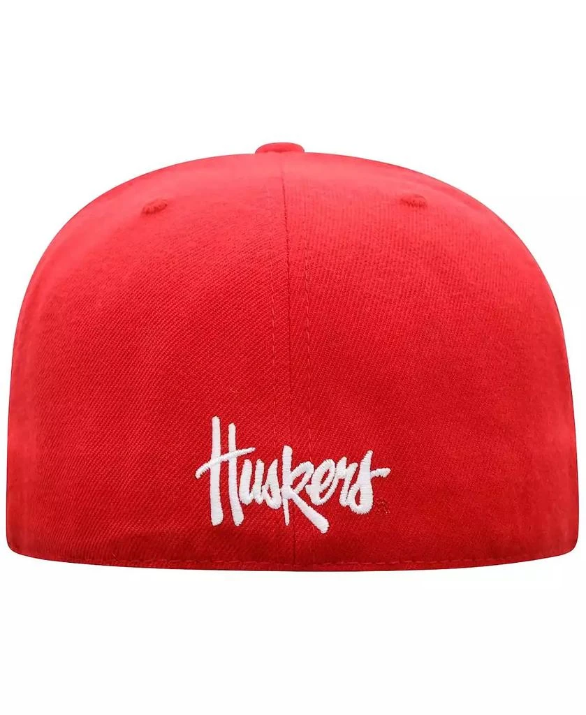 Top of the World Men's Scarlet Nebraska Huskers Team Color Fitted Hat 5