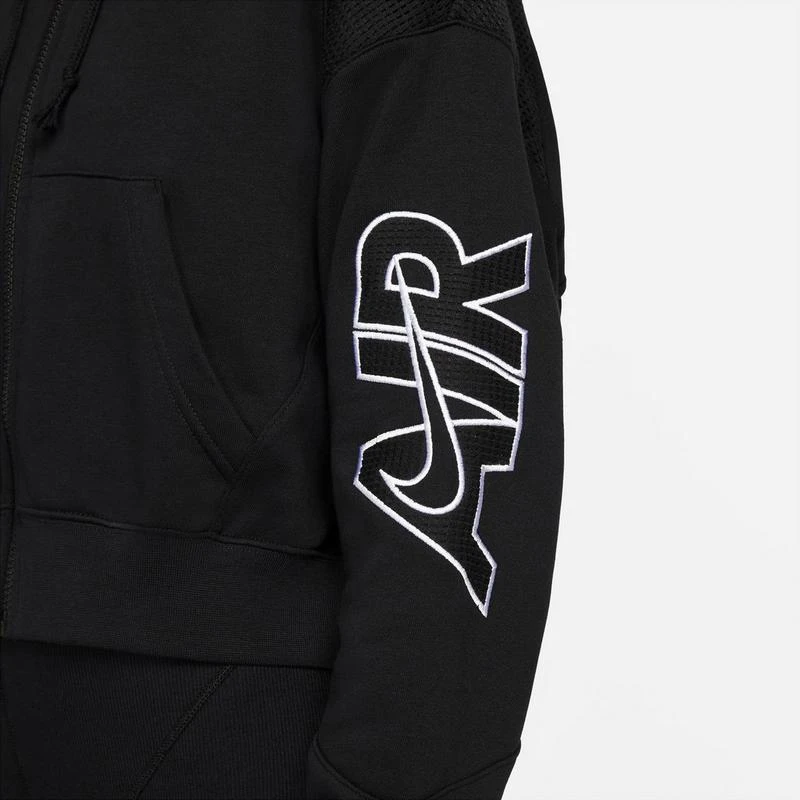 NIKE Women's Nike Sportswear Air Fleece Full-Zip Hoodie 5