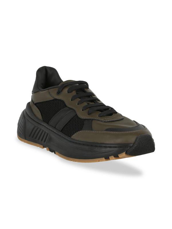 Shop Men's Speedster Leather & Mesh Sneakers on Sale at