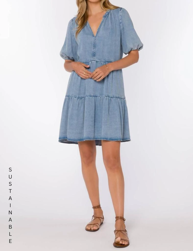Velvet Heart - Maracina Puff Sleeve Denim Dress  On Sale Now with Up to  41% Off | Discover Exclusive Deals & Savings at BeyondStyle  Authentic Velvet  Heart women > dresses >