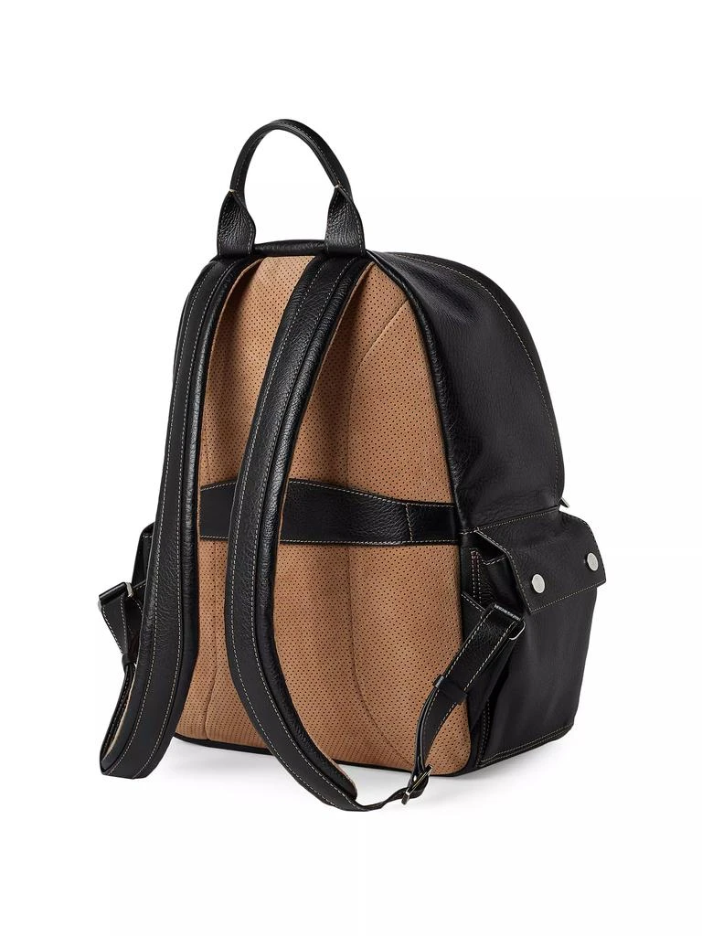 Brunello Cucinelli Grained Calfskin Travel Backpack 3