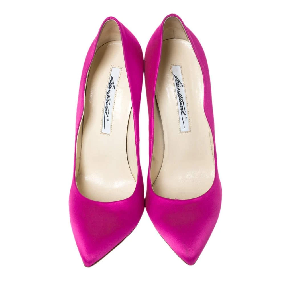 Brian Atwood Brian Atwood Fuchsia Satin Besame Pumps Size 37 3