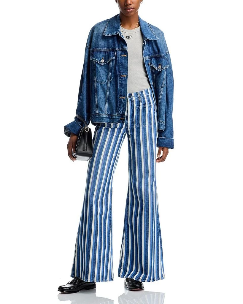 MOTHER Patch Pocket Twister Sneaker Jeans in Following Up 2