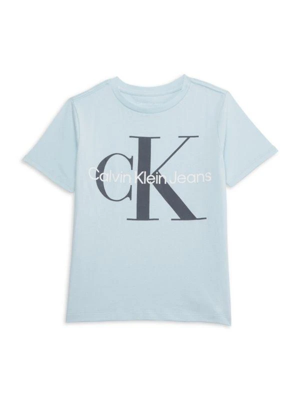 Calvin Klein Little Boy's & Boy's Logo Cotton T-Shirt 1