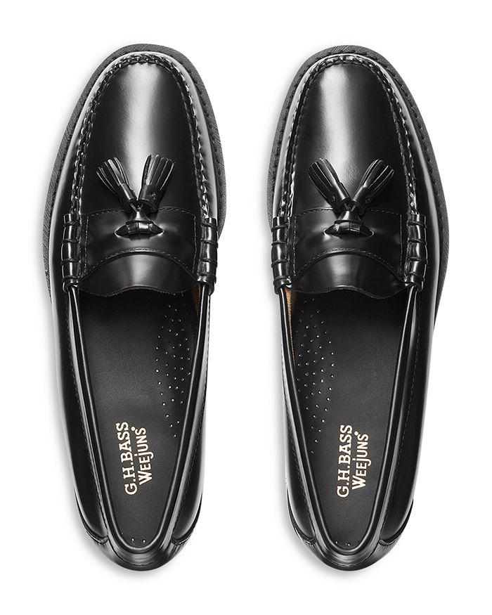 G.H.BASS Men's Lennox Slip On Tassel Loafers - Regular