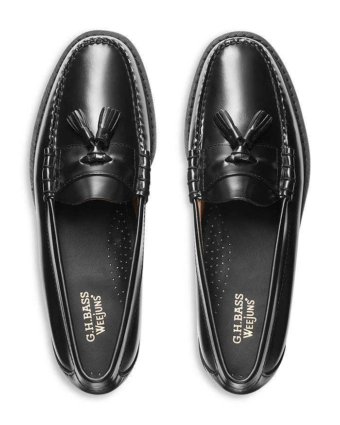 G.H.BASS Men's Lennox Weebaz Slip On Tassel Loafers 2