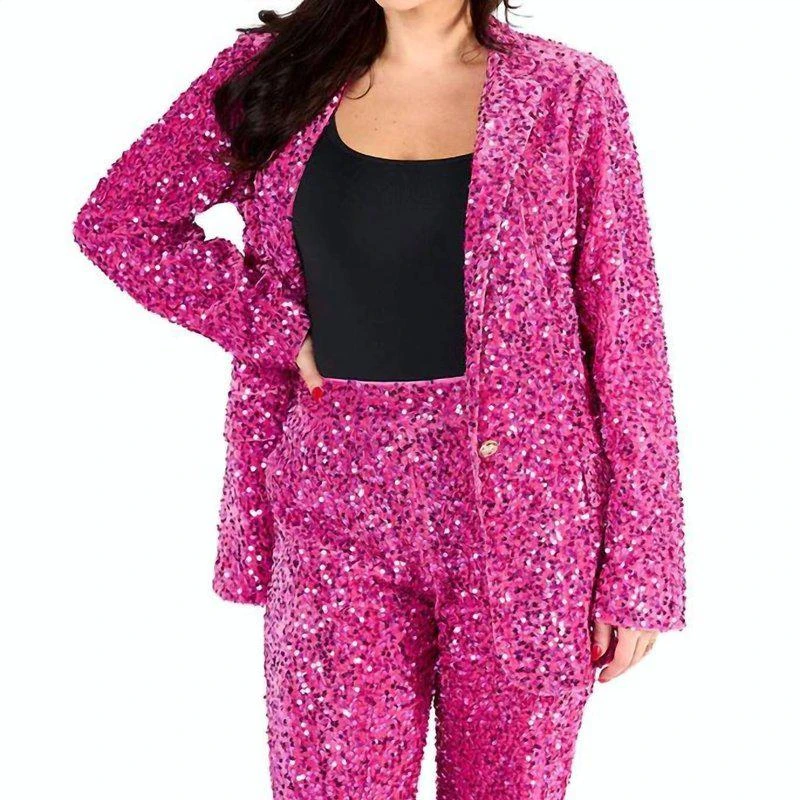 BUDDYLOVE Heff Sequin Blazer 2