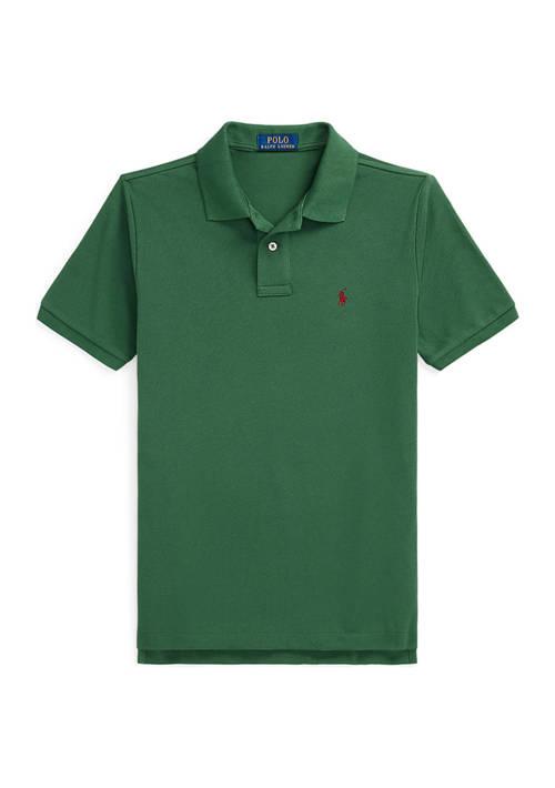 Ralph Lauren Lauren Childrenswear Boys 8 20 Cotton Mesh Polo Shirt