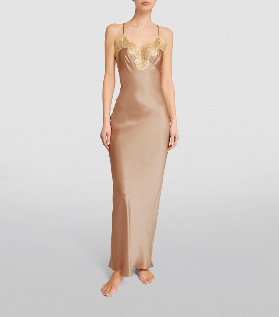 GILDA & PEARL Silk Gina Slip Dress