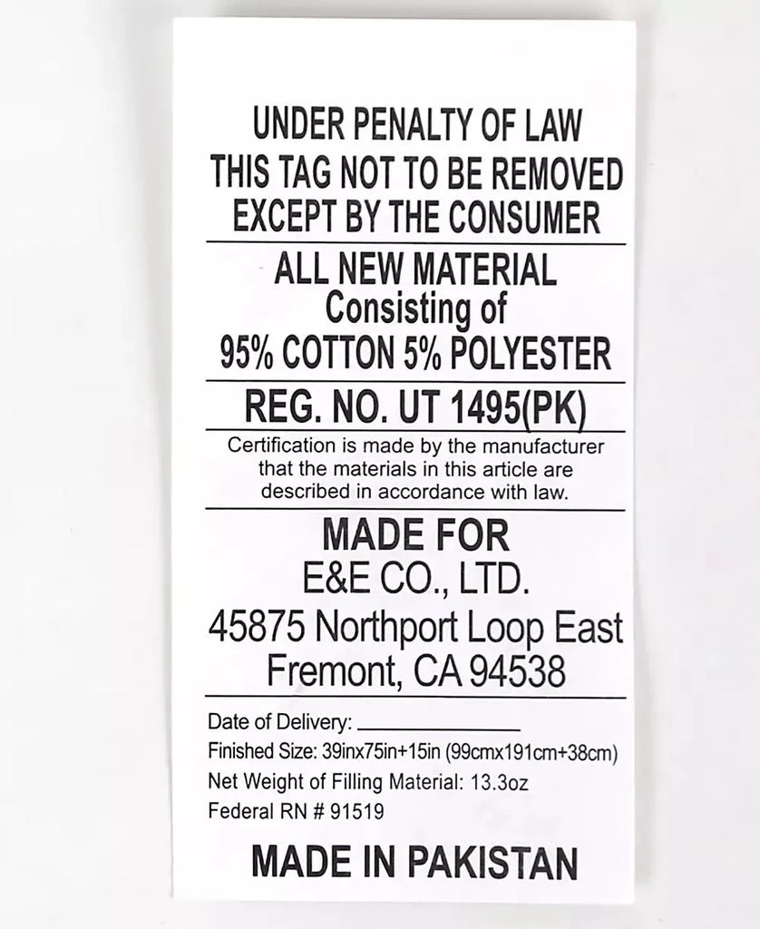 Madison Park All Natural Cotton Percale Quilted Mattress Pad, California 3