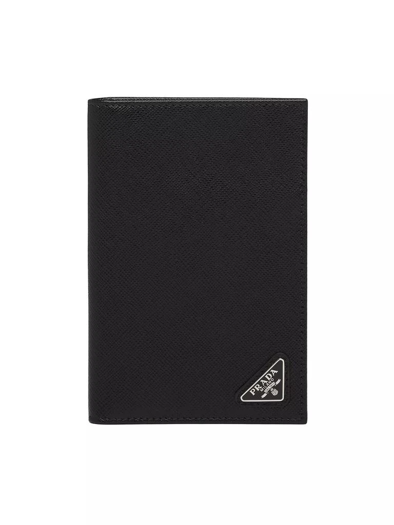 Prada Saffiano Leather Passport Holder 1