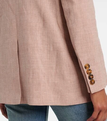 BLAZÉ MILANO Spray linen and wool blazer 5