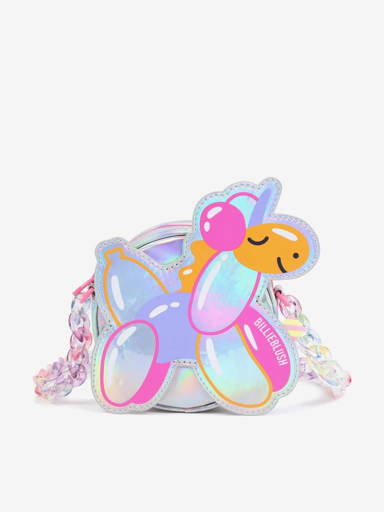 Billieblush Girls Balloon Unicorn Crossbody Bag in White (16cm) 1