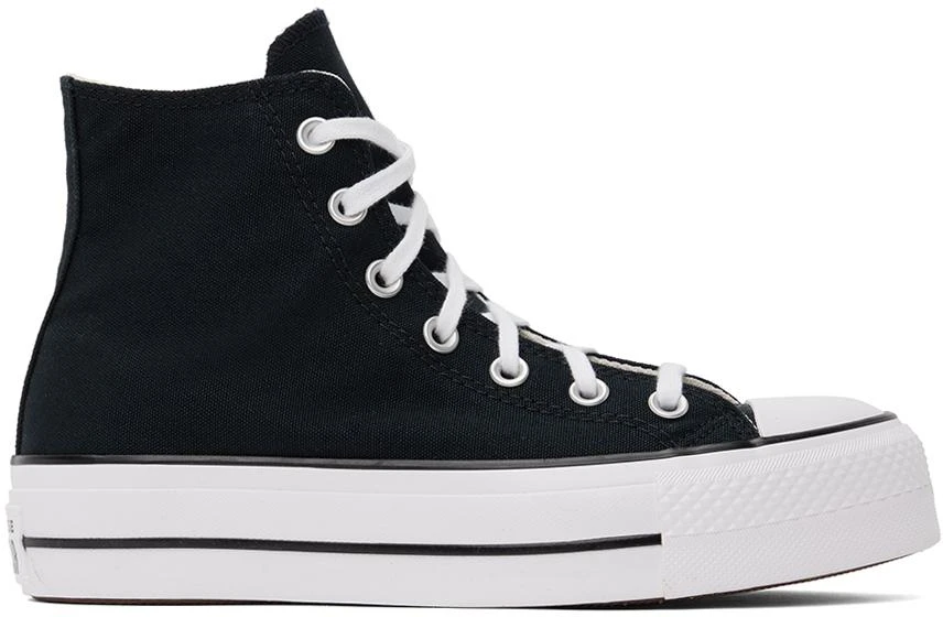 Converse Black Chuck Taylor All Star Lift High Top Sneakers 1