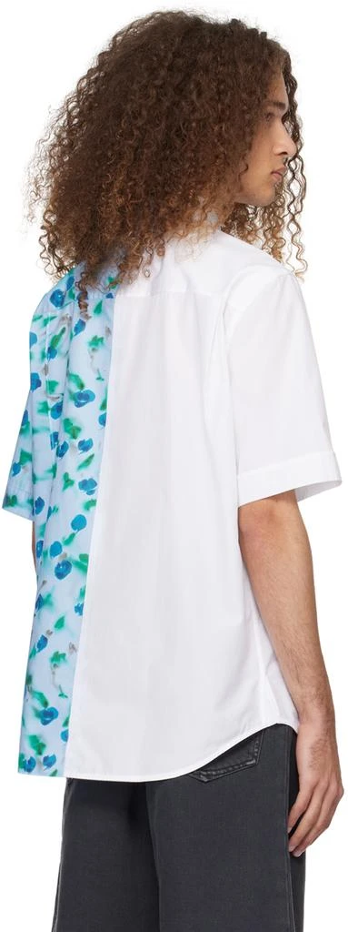 Marni Blue & White Floral Shirt 3