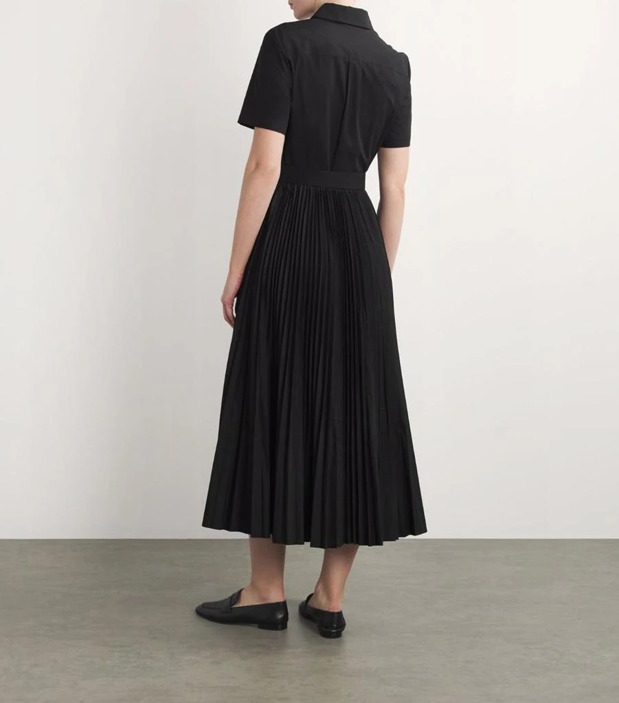 Tory Burch Poplin Pleated Shirt Dress 3