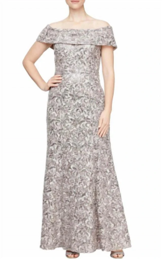 Off The Shoulder Maxi Dress In Mink On Sale Now with Up to 49% Off | Discover Exclusive Deals & Savings at BeyondStyle Authentic Alex Evenings clothing|dresses|women with Limited-Time Discounts, Off The Shoulder Maxi Dress In Mink On Sale Now with Up to 49% Off | Discover Exclusive Deals & Savings at BeyondStyle Authentic Alex Evenings clothing|dresses|women with Limited-Time Discounts,