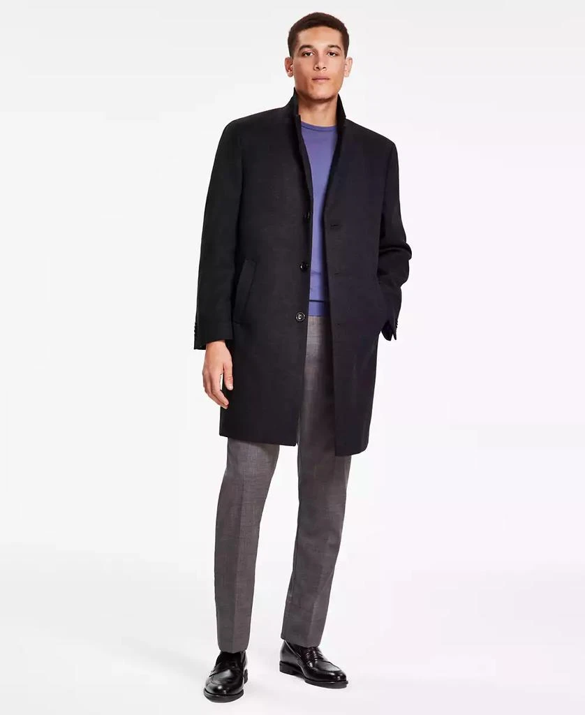 Kenneth Cole Men's Classic-Fit Solid Overcoats 1