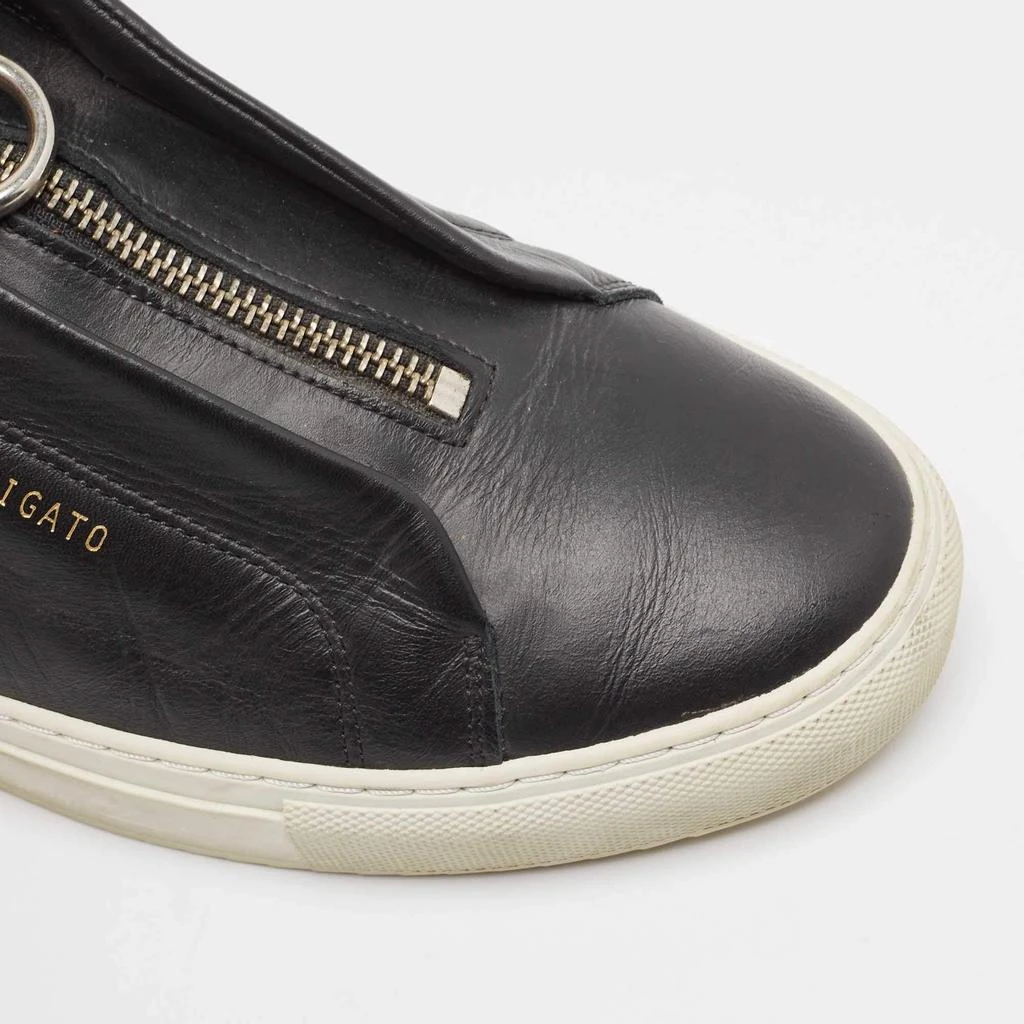 Axel Arigato Axel Arigato Black Leather Clean 90 Zip Up Sneakers Size 40 8