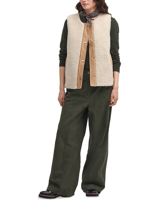 Barbour Dulsie Faux Fur Liner Vest