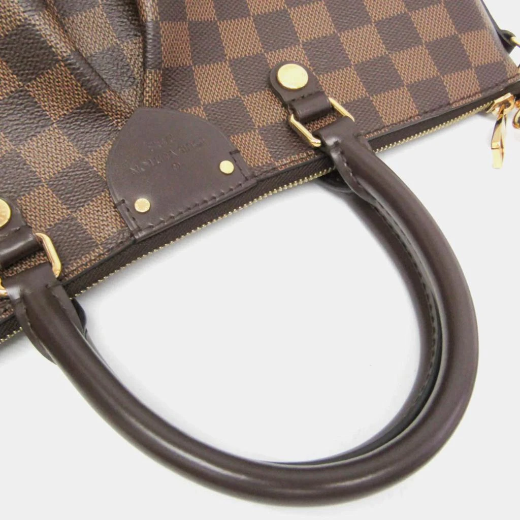 Louis Vuitton Louis Vuitton Brown Damier Ebene Canvas Siena MM Tote Bag 5