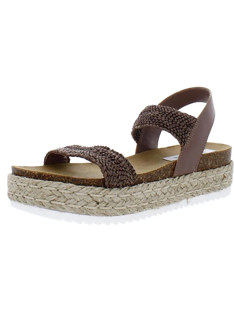 Steve Madden Jaklin Womens Slip-On Platform Espadrilles 5