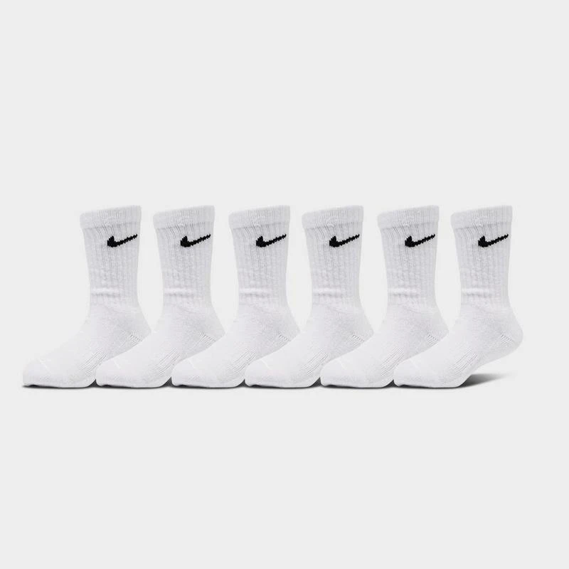 Jordan Little Kids
Nike Dri-Fit Crew Socks (6-Pack)