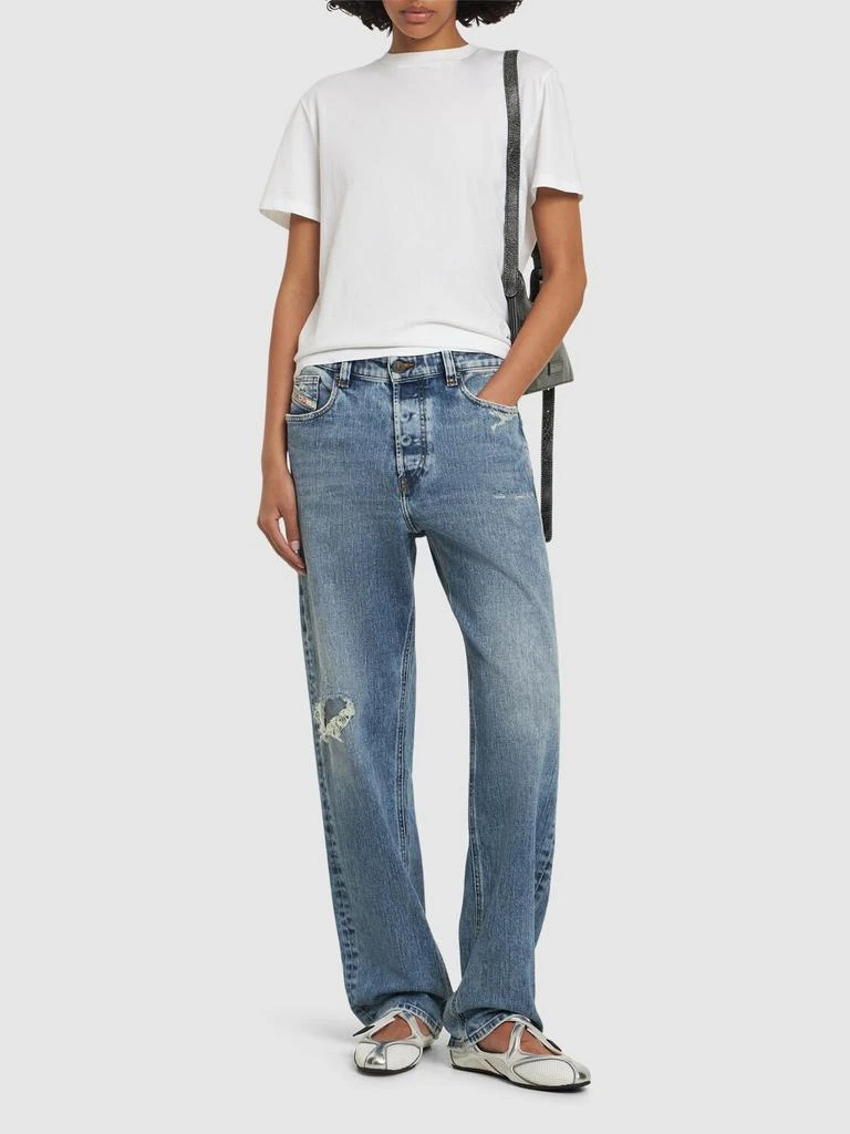 Diesel 1988 D-ark High Rise Straight Jeans 1