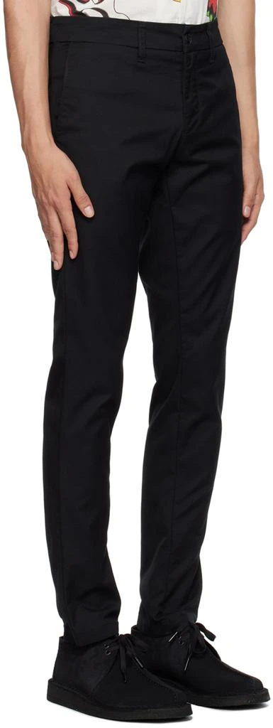 Carhartt WIP Black Sid Trousers 2