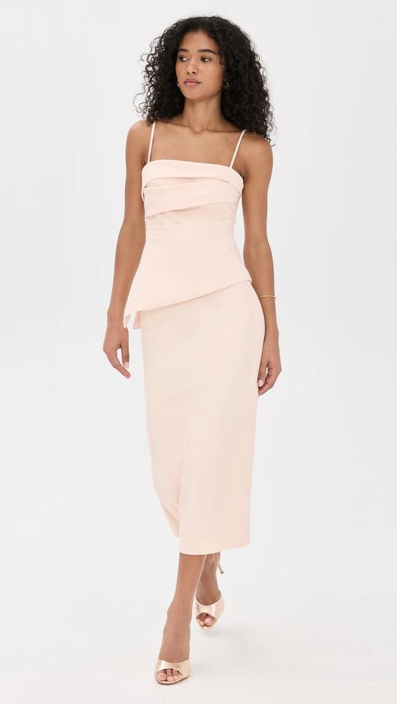 Black Halo Marla 2 Piece Midi Dress 4