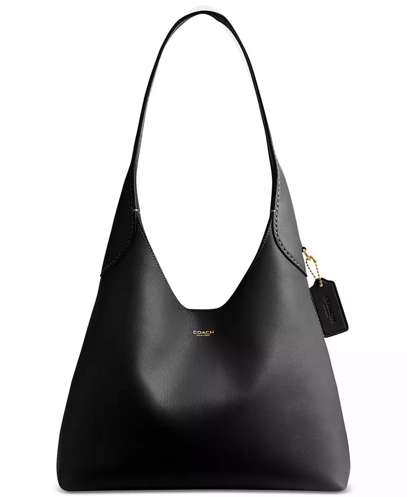 Coach Small Jet Leather Shoulder Bag - Shoulder Bags - Free