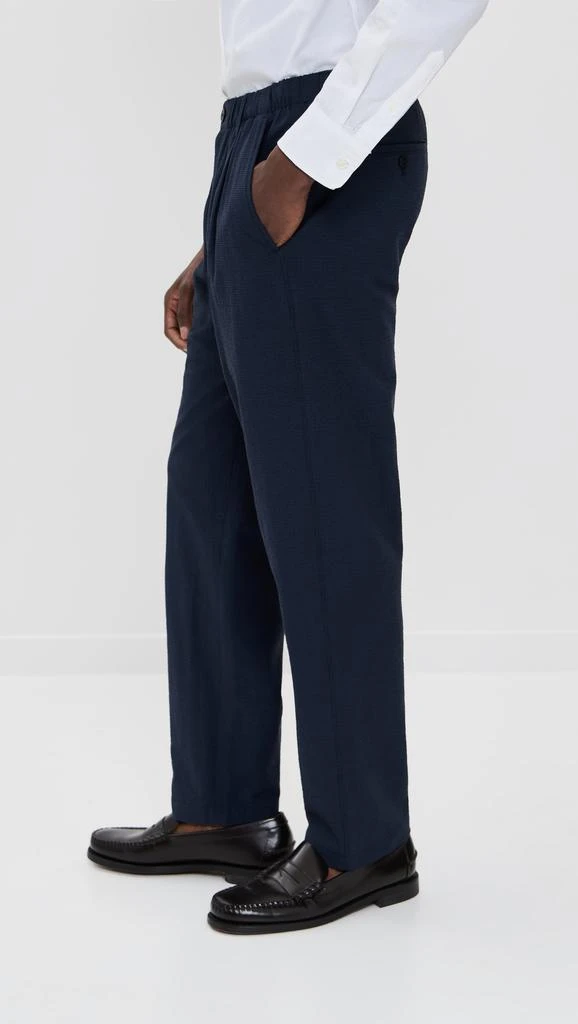 Club Monaco Elasticated Seersucker Trousers 4