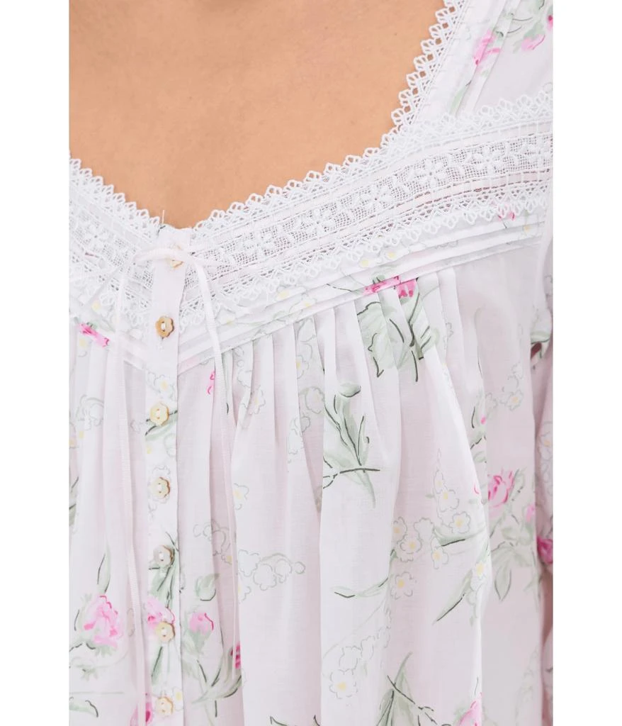 Eileen West Cotton Lawn Long Sleeve Button Front Robe 5