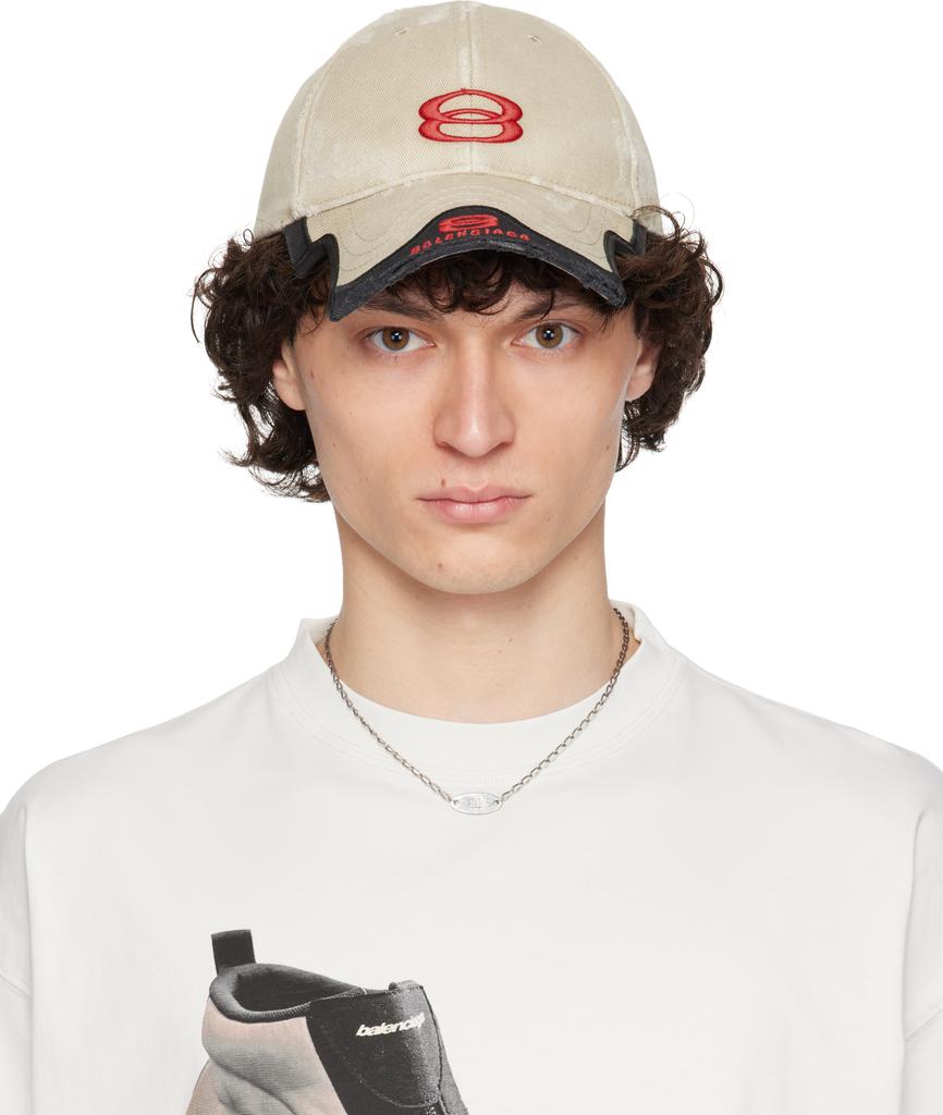 BALENCIAGA キャップ　ユニセック Balenciaga Men's Double Unity Embroidered Baseball Cap | Neiman Marcus