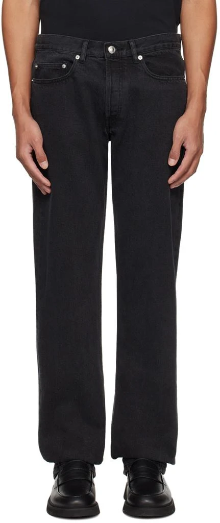 A.P.C. Black New Standard Jeans 1