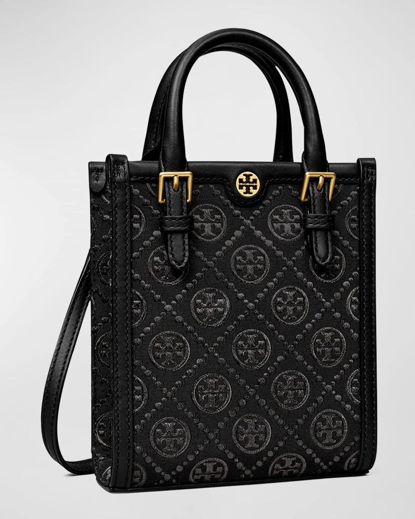 Tory Burch Mini T Monogram Canvas Tote Bag 2