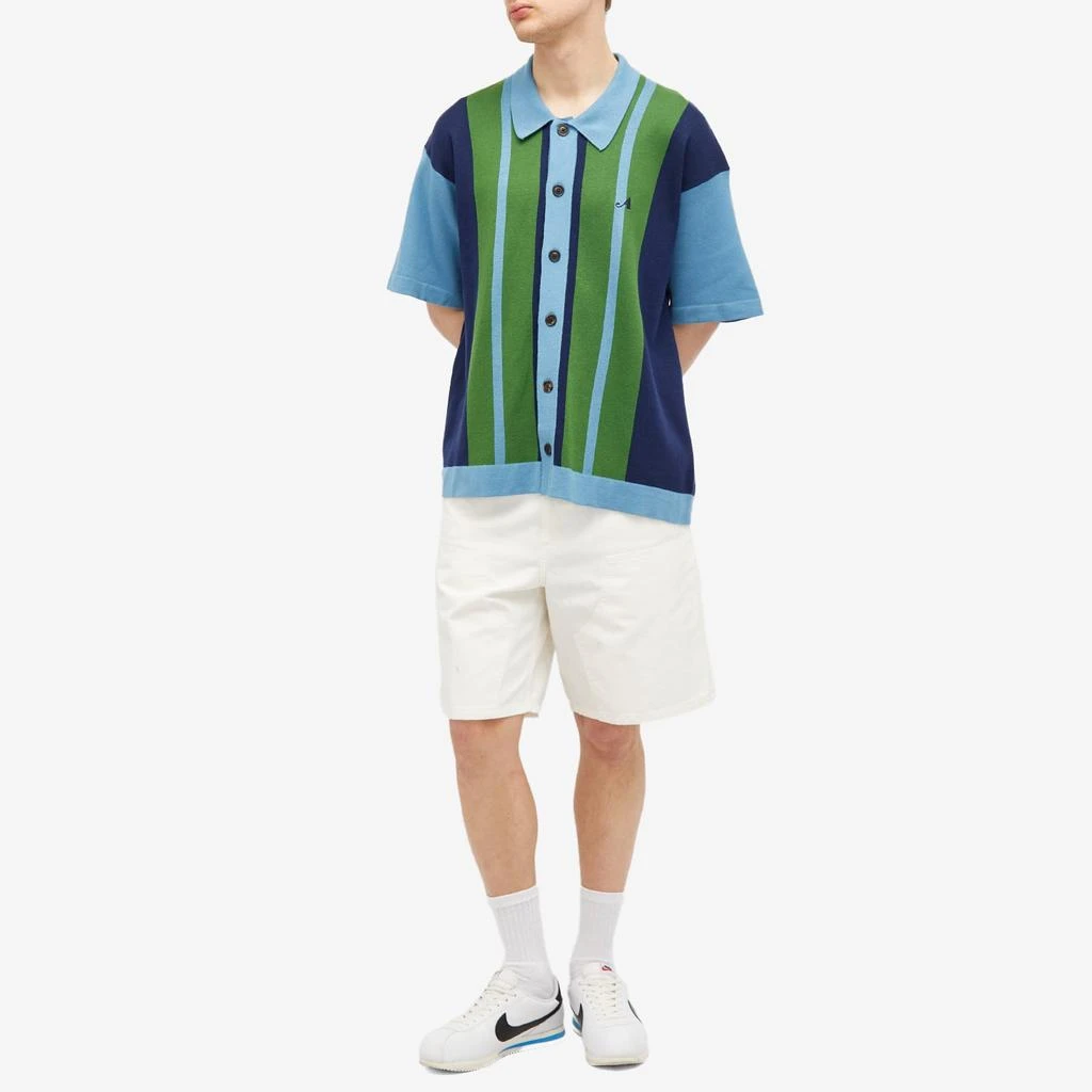 Awake NY Awake NY Camp Collar Knitted Shirt 4