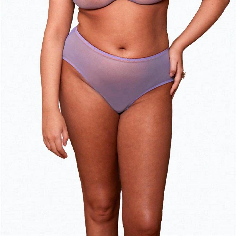 Dora Larsen Seren Clean Tulle Soft Bra In Medium Blue 1