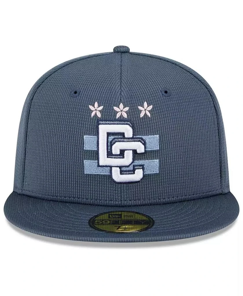 New Era Men's Blue Washington Nationals 2025 City Connect Batting Practice 59FIFTY Fitted Hat 2
