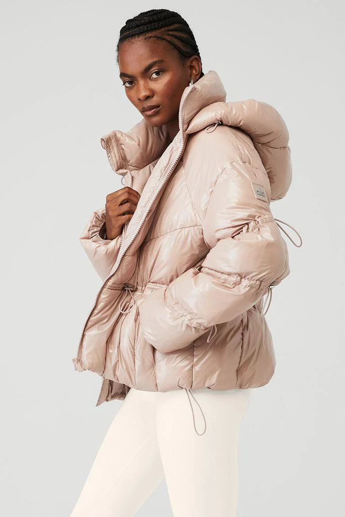 Alo Stunner Puffer Jacket - Dusty Pink 3