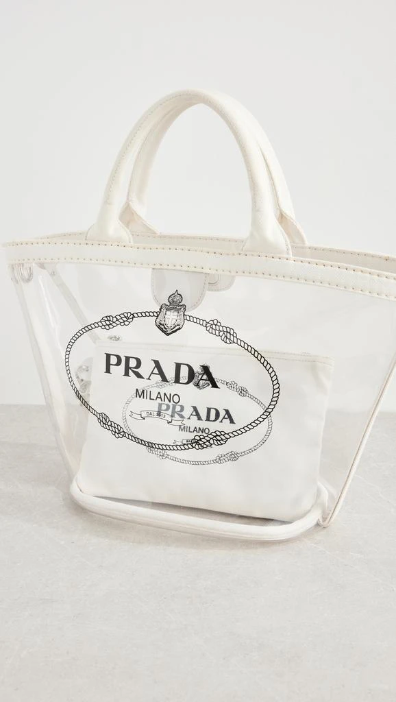Shopbop Archive Prada Canapa Tote Bag, Plexi PVC 5
