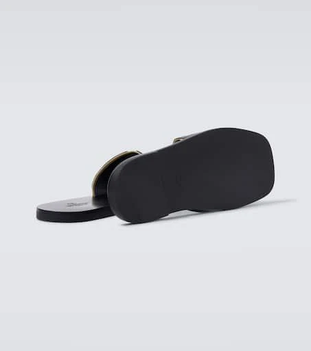 Valentino VLogo leather slides 7