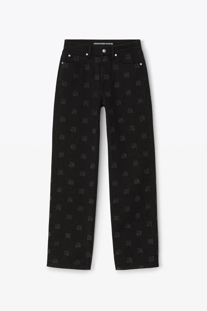 Alexander Wang EZ mid-rise straight-leg jeans 2