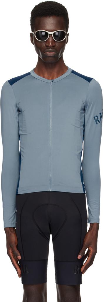 Rapha Blue Lightweight Long Sleeve T-Shirt