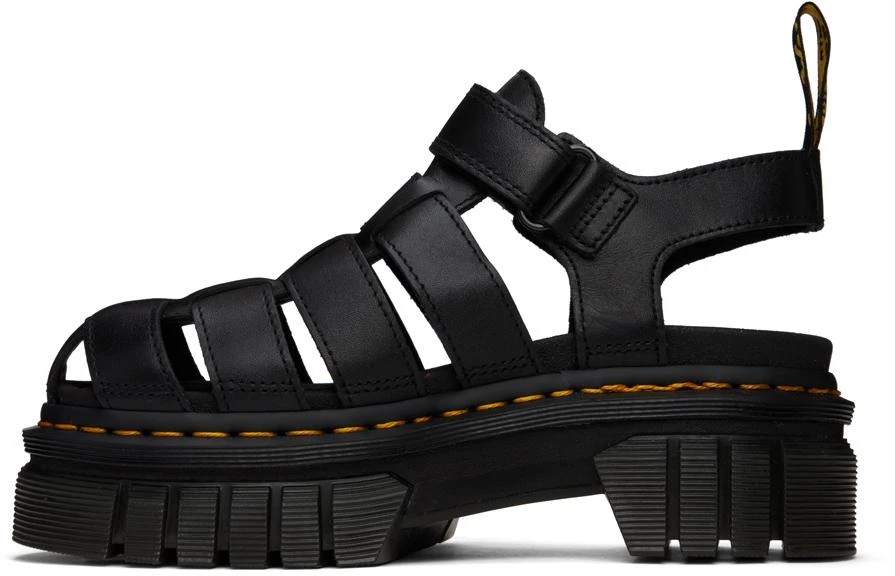 Dr. Martens Black Ricki Fisherman Sandals 3