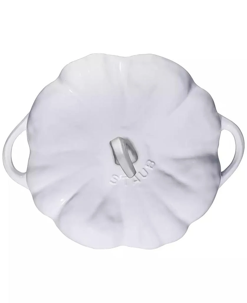 Staub Enameled Cast Iron 3.5-Qt Pumpkin Dutch Oven 6