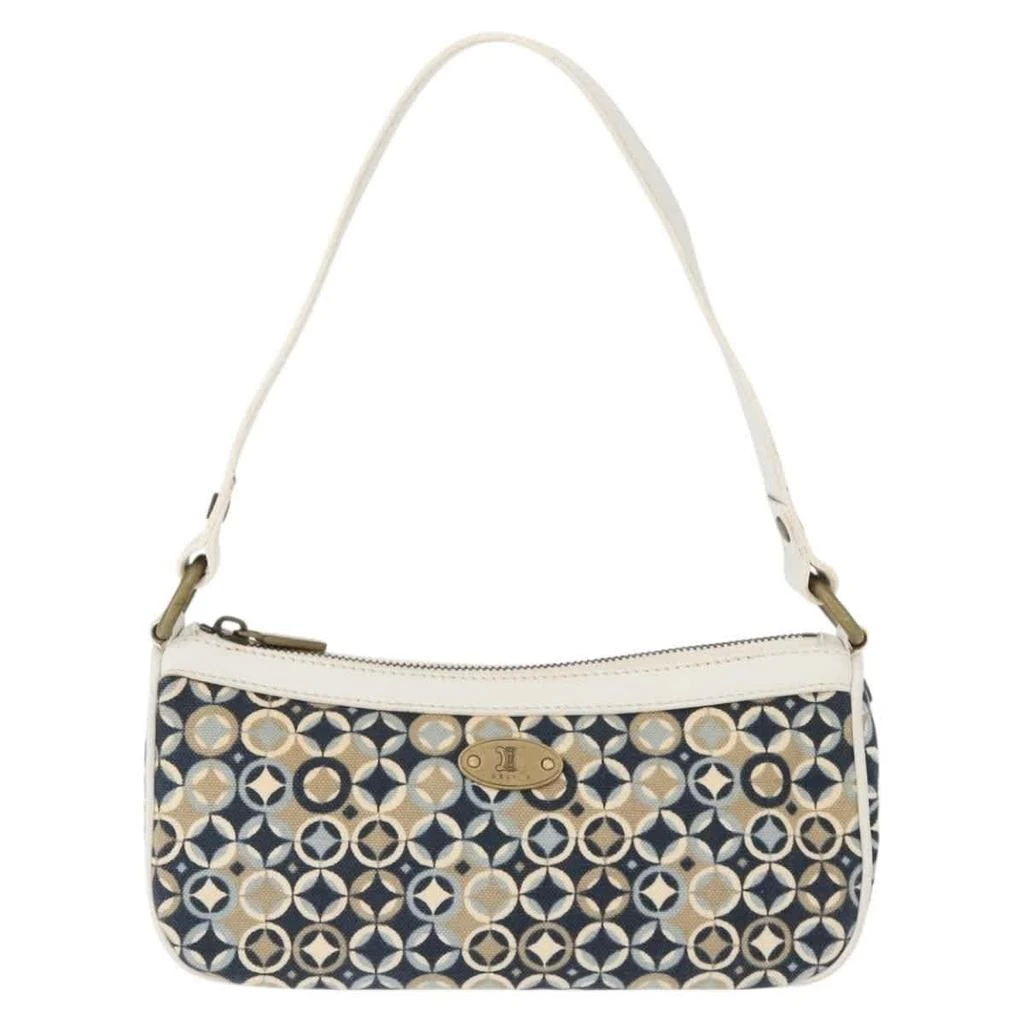 Celine Vintage Pochette Shoulder Bag Canvas Canvas Clutche 
Pouche Bag (Pre-Owned)