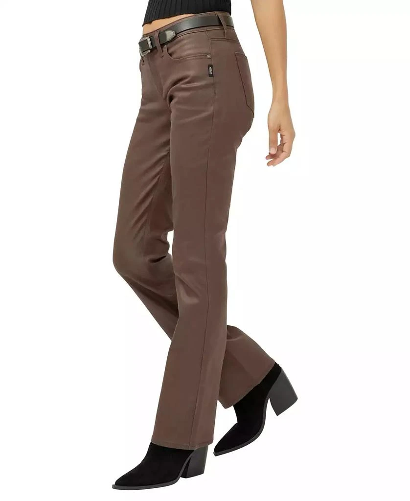 Silver Jeans Co. Women
s Suki Mid Rise Curvy Fit Slim Bootcut Jeans 2